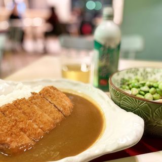 Tonkatsu curry rice