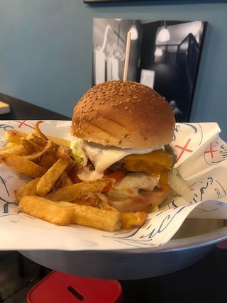 Burger bisciuetta