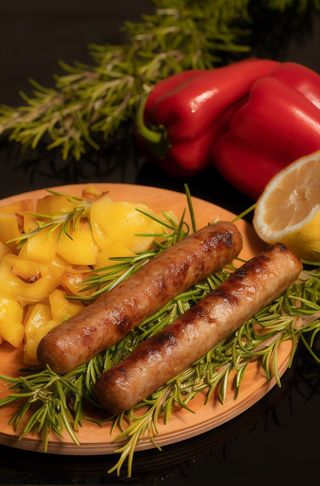 Salsiccia di pollo e tacchino