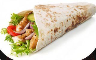 Chicken piadina menu