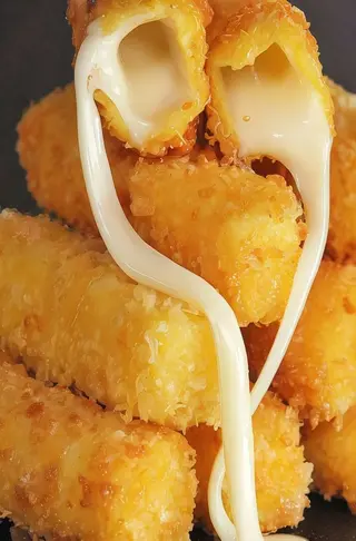 Mozzarella sticks menu