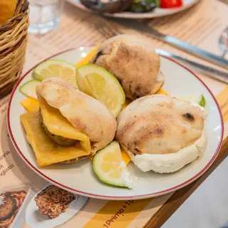 Tris di focaccine