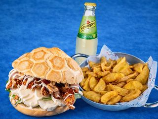 Gambero Crispy + Patatine e Soft Drink in Omaggio