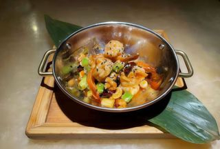 181. Gamberi saportiti - piccante