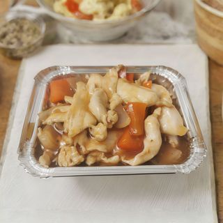 188b.pollo fungchi e bambu