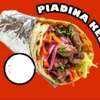 Kebab con carn di vitello Piadina