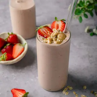 Shaker proteico + 2 frutti