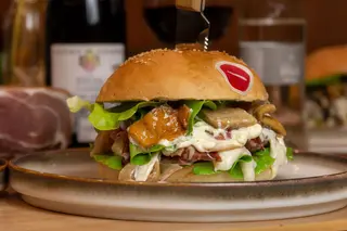 Porcino burger