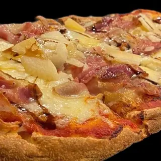 Pinsa Carbonara Piccante