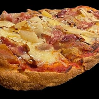 Pinsa Carbonara Affumicata