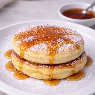 Pancakes con Sciroppo di Acero Bio