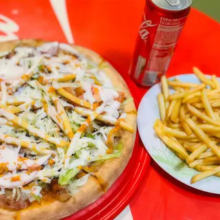 Menù pizza kebab