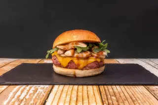 Mushroom Dallas burger