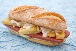 Wurstel, cotto e provola