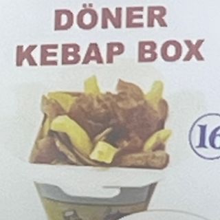 Doner kebap box