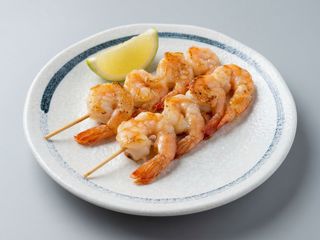 40.Teppanyaki spiedini di gamberi