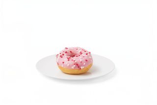 Mini donut alla fragola