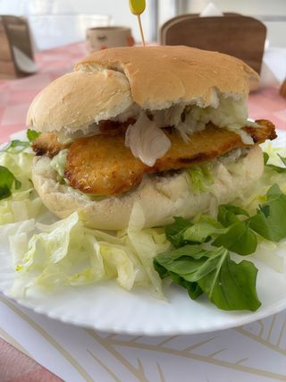 Panino con Cotoletta di pollo