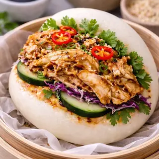 BAO POLLO IN TEMPURA