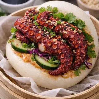 BAO POLPO TERIYAKI