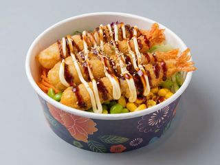 Poke ebi fry