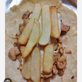 Piadina kebab con mozzarella