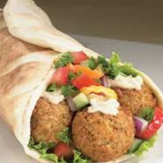 Piadina falafel 