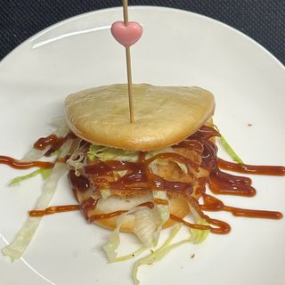 65 Bao con pollo 2 pezzi