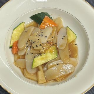 79 Gnocchi di riso con verdure