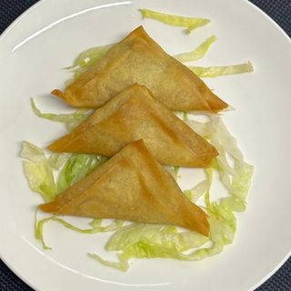 4 Samosa ll curry 3 pezzi