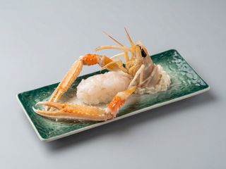 126 Special nigiri scampi 1pz