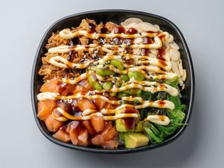 231 Salmone poke rice