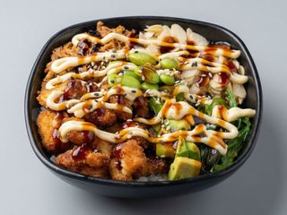 233. Chicken poke rice