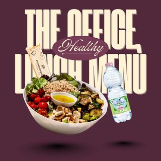 THE OFFICE PROTEIN MENU' - LARGE (NEW!)