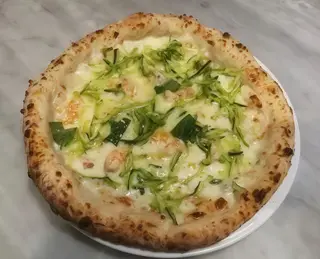 Zucchine e gamberi