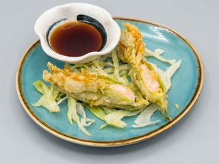 26B.Fiori di zucca fritti