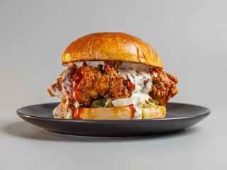 Peri Peri chicken bread