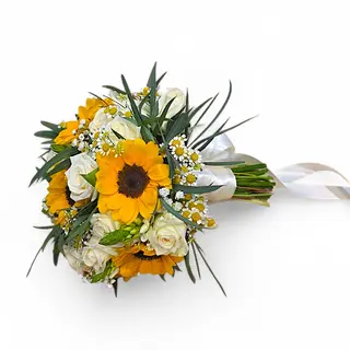 Bouquet da sposa solare