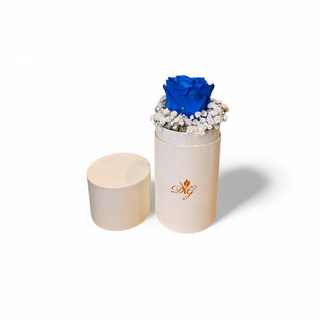 Soul tube colore ecru - con rosa blu