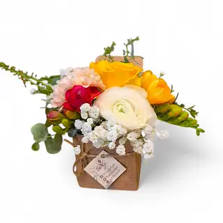 Petit boite de fleurs