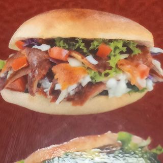 84 Panino kebab mozzarella