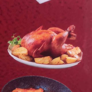 169 Pollo alla griglia con patate menu