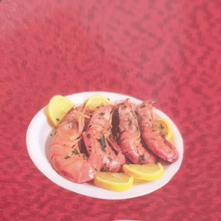 140 Gamberi alla griglia 4 pezzi