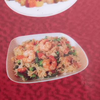 133 Riso gamberi verdura