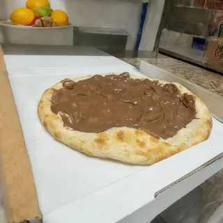 Pizza con nutella