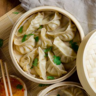 Ravioli con edamame - 4 pezzi