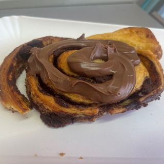 Girella biscotto e Nutella