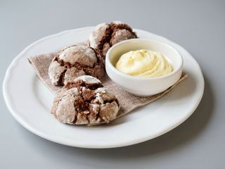 cantucci di riso con ricotta dolce