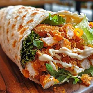 Chicken piadina menu