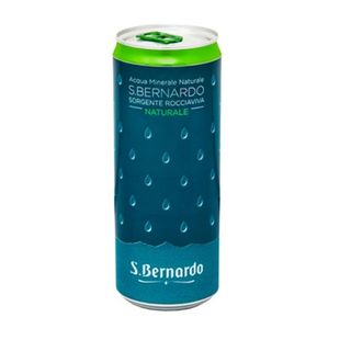 Acqua naturale in lattina